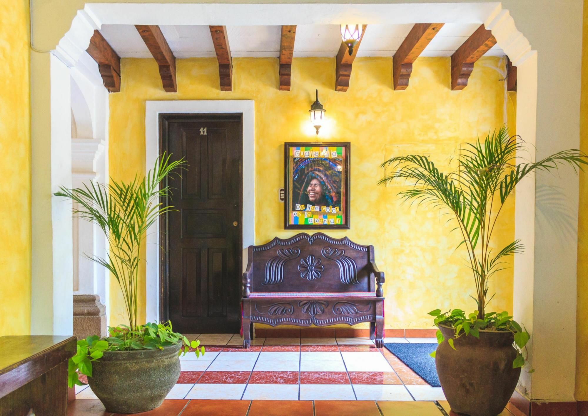 Hotel Casa Santa Lucia Antigua Exterior foto